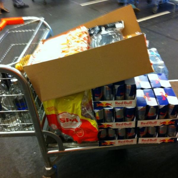 Photo taken at Colruyt by Margot R. on 6/21/2012