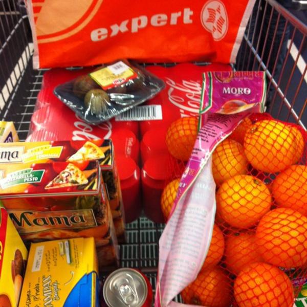 Photo taken at Colruyt by Nicolas S. on 1/21/2012