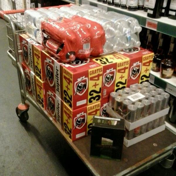 Photo taken at Colruyt by Lander S. on 7/23/2012