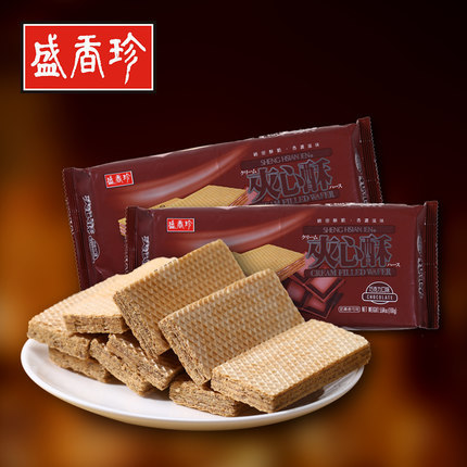 盛香珍 巧克力口味夹心酥饼干160g 台湾进口零食饼干办公休闲零食 盛香珍 巧克力口味夹心酥饼干160g 台湾进口零食饼干办公休闲零食