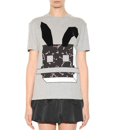 正品 MCQ Alexander Mcqueen 16春夏女士兔耳朵T恤 318978 RGJ77 正品 MCQ Alexander Mcqueen 16春夏女士兔耳朵T恤 318978 RGJ77