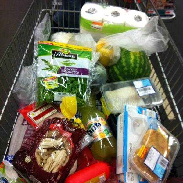 Photo taken at Colruyt by Amélie D. on 7/26/2012