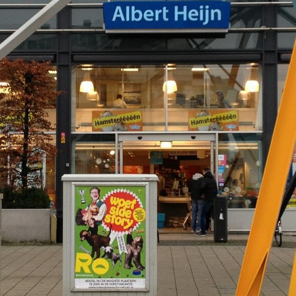 Photo taken at Albert Heijn by Burcu M. on 1/4/2013
