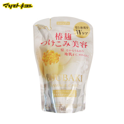 日本直邮TSUBAKI/丝蓓绮 DAMAGE CARE 修护洗发水(替换装)380ml 日本直邮TSUBAKI/丝蓓绮 DAMAGE CARE 修护洗发水(替换装)380ml