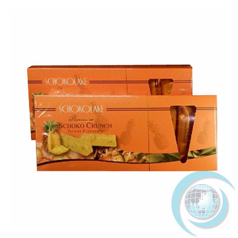 SCHOKOLAKE 巧克力云庄 台湾土凤梨巧克力脆条(154g/14入)