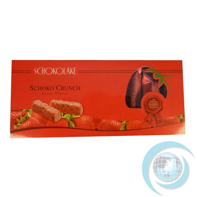 SCHOKOLAKE 巧克力云庄 大湖草莓巧克力脆条(154g/14入)