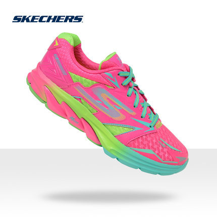 Skechers斯凯奇时尚拼接女鞋 潮流撞色透气吸汗轻便跑步鞋14001 Skechers斯凯奇时尚拼接女鞋 潮流撞色透气吸汗轻便跑步鞋14001