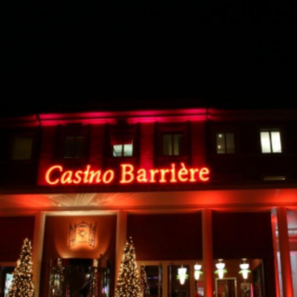 Photo taken at Casino Barrière by Hatice A. on 4/22/2014