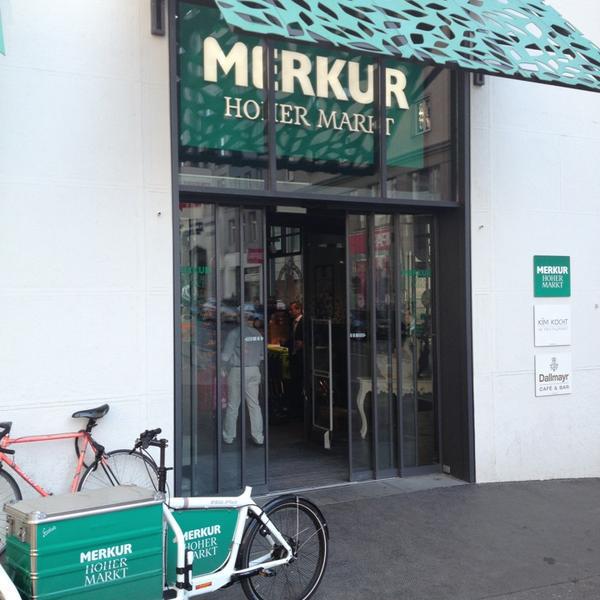 Photo taken at MERKUR Hoher Markt by Wendy P. on 6/17/2013