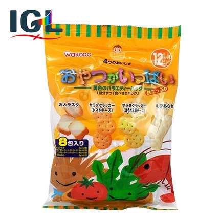 【直邮】 wakodo和光堂 4种混合口味磨牙棒饼干 宝宝零食 12个月 【直邮】 wakodo和光堂 4种混合口味磨牙棒饼干 宝宝零食 12个月