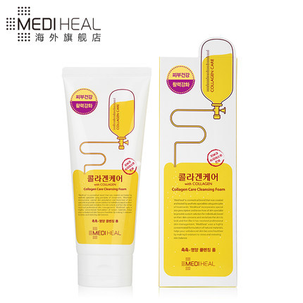 MEDIHEAL/可莱丝 胶原弹力泡沫型洁面乳170ml 紧致肌肤