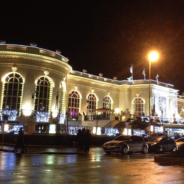 Photo taken at Casino Barrière de Deauville by Martial G. on 1/1/2013