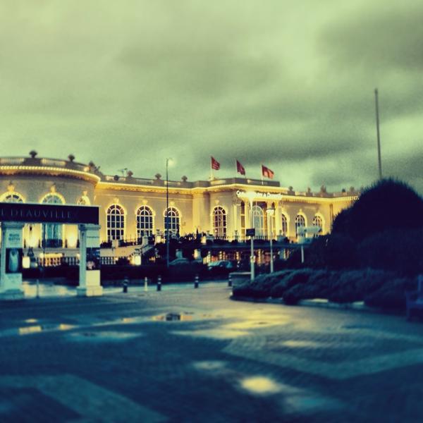 Photo taken at Casino Barrière de Deauville by Clemence B. on 11/12/2013