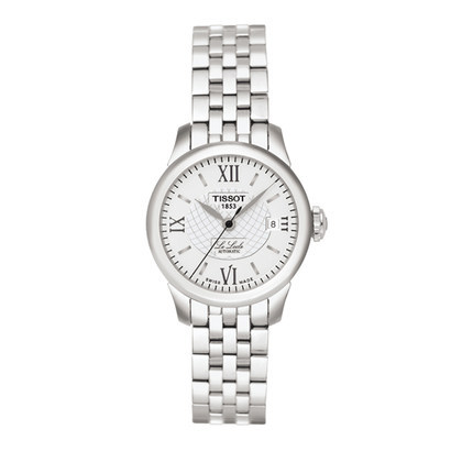 海外直邮TISSOT/天梭 力洛克机械女表T41.1.183.33钢带