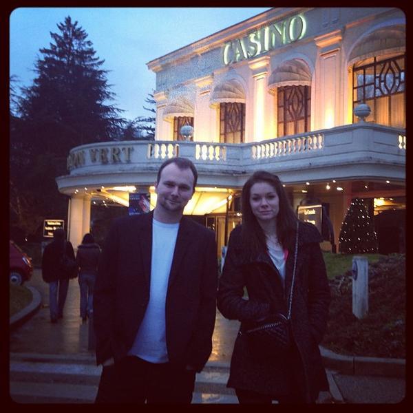 Photo taken at Casino le Lyon Vert by Nicolas on 3/30/2013