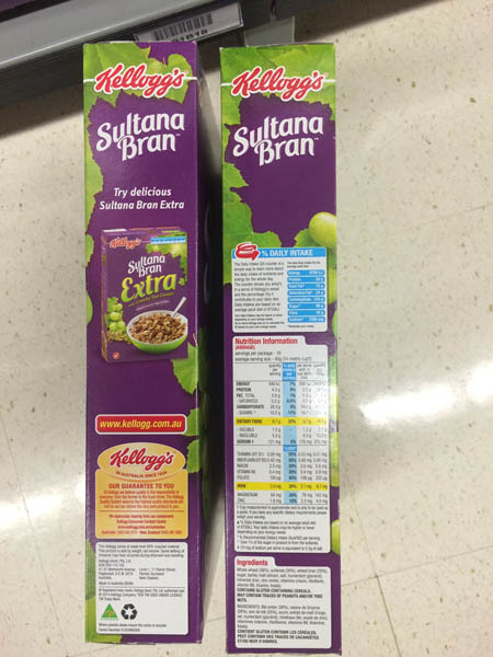 澳大利亚进口原味麸皮-Kellogg's Sultana原味麸皮730g