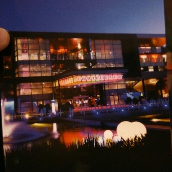 Photo taken at Casino Théâtre Barriere by Neness L. on 9/15/2013