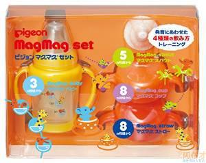 日本进口婴儿训练杯套装-Pigeon贝亲婴儿训练杯套装 婴儿训练马克杯套装 3个月