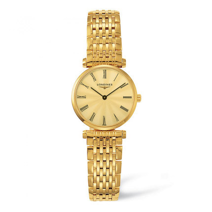 全球联保 浪琴Longines手表嘉岚系列石英女表L4.209.2.41.8