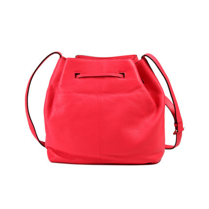 kate spade/凯特.丝蓓 女款荔枝纹抽绳单肩斜挎水桶女包 WKRU3057