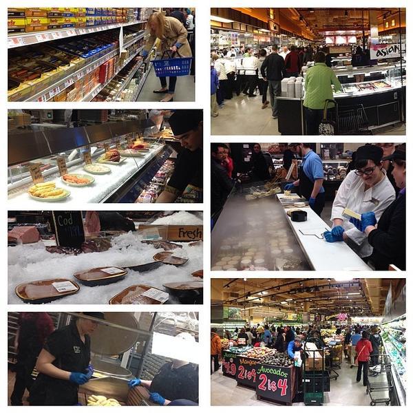 Photo taken at Wegmans by Steve G. on 4/27/2014-美国马萨诸塞州栗山广场200 Photo taken at Wegmans by Steve G. on 4/27/2014