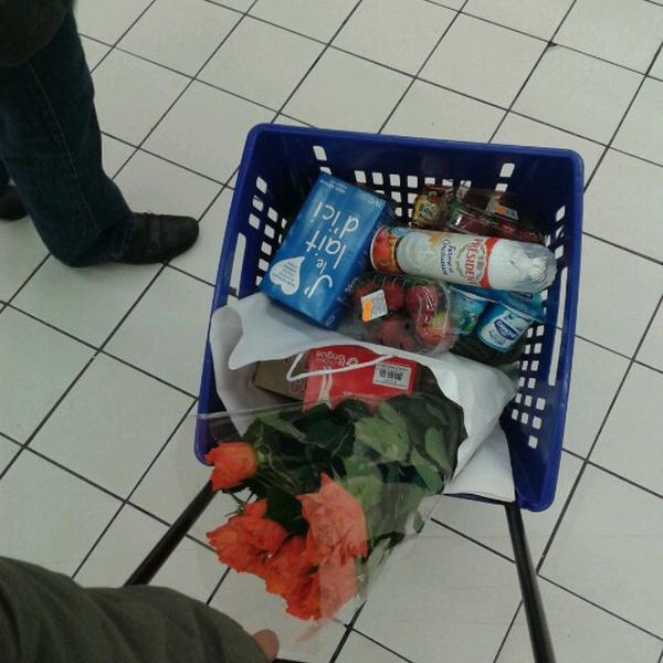 Photo taken at Carrefour by Elif R. on 1/8/2013