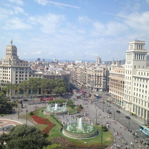 Photo taken at El Corte Inglés by Anna O. on 8/17/2013