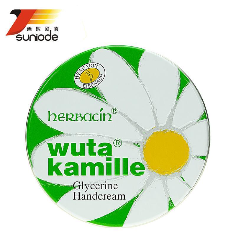 德国进口护手霜-wuta kamille小甘菊经典护手霜 铁盒 75ml 德国进口护手霜-wuta kamille小甘菊经典护手霜 铁盒 75ml