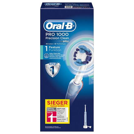 Braun/博朗Oral-B/欧乐B电动牙刷 pro1000型电动牙刷 无线充电