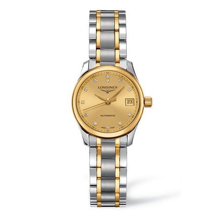 全球联保 浪琴Longines名匠系列自动机械女表L2.128.5.37.7