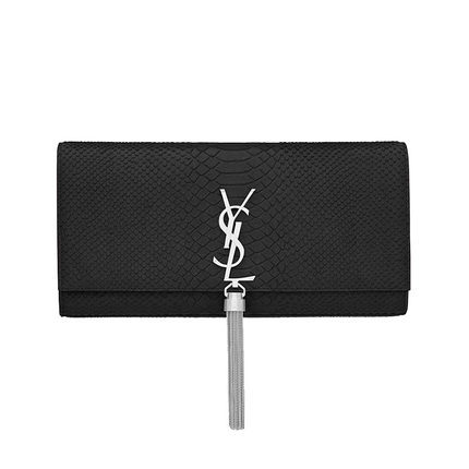 正品直邮YSL/圣罗兰2016新款女包时尚流苏手拿包晚宴包45249562om