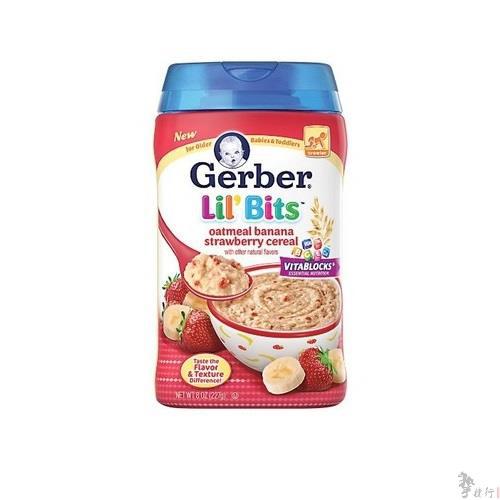 Gerber嘉宝香蕉草莓米粉 227克/罐