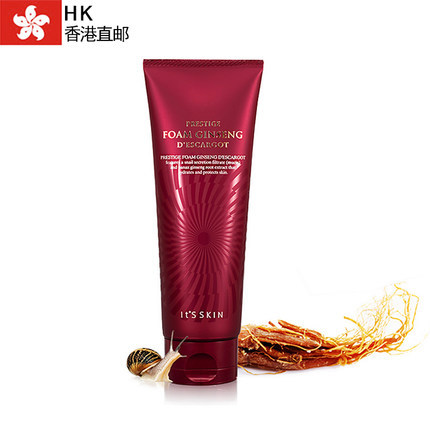 It's skin伊思红参晶钻蜗牛洗面奶 补水保湿洁面膏150ml 直邮 It's skin伊思红参晶钻蜗牛洗面奶 补水保湿洁面膏150ml 直邮