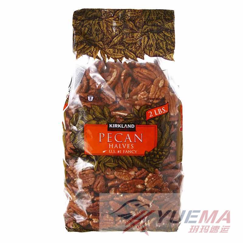 美国进口坚果零食-柯可兰Kirkland Pecan原味碧根果 长寿果 908克