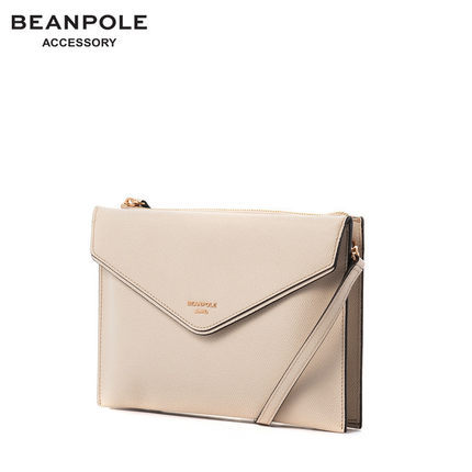 韩国三星BEANPOLEACC滨波 2016春季新款女士简约时尚手拿斜挎包