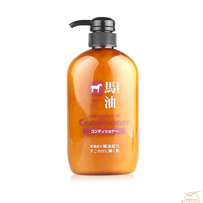 日本进口马油护发素-熊野油脂 无硅纯天然弱酸性马油护发素 唤醒秀发活力 600ml/瓶 日本进口马油护发素-熊野油脂 无硅纯天然弱酸性马油护发素 唤醒秀发活力 600ml/瓶