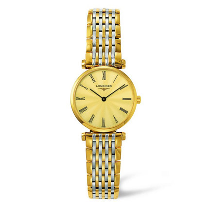 全球联保 浪琴Longines嘉岚系列石英手表女表L4.209.2.41.7