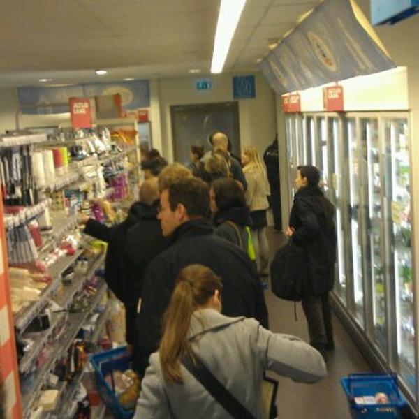 Photo taken at Albert Heijn by Wouter O. on 4/9/2012
