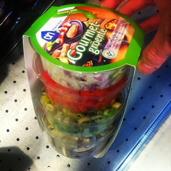 Photo taken at Albert Heijn XL by Marc D. on 4/7/2012