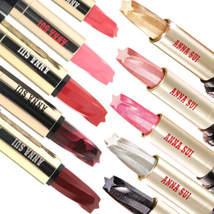 安娜苏/星彩鎏金焕彩魔法心愿许愿流星唇膏口红持久保湿不易脱色