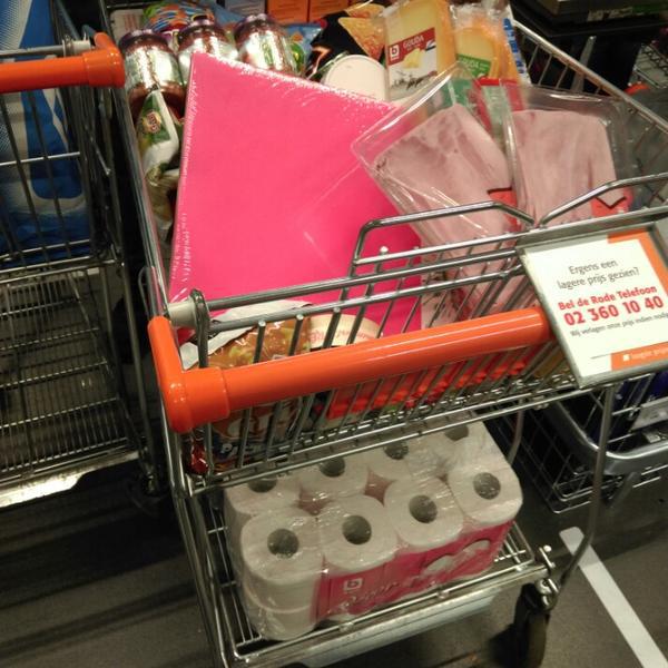 Photo taken at Colruyt by Lorenzo V. on 4/1/2015