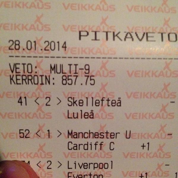 Photo taken at S-market by Yunus I. on 1/28/2014