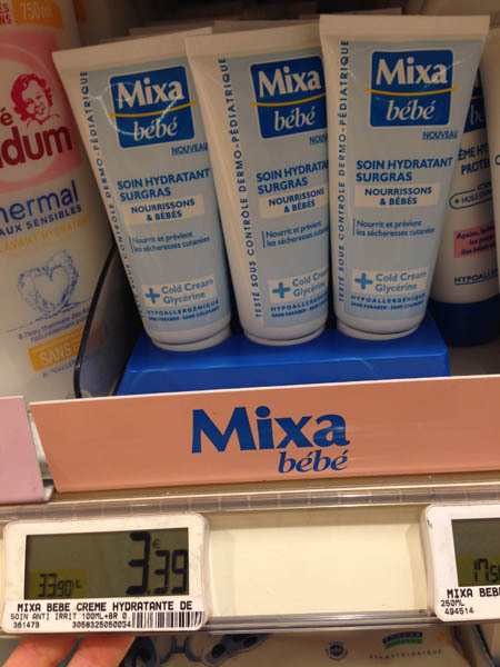 mixabebe婴儿润肤露