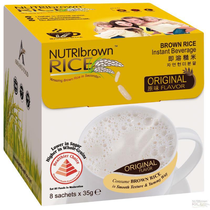 NUTRIbrownRIC糙米即溶饮品 原味 8包装