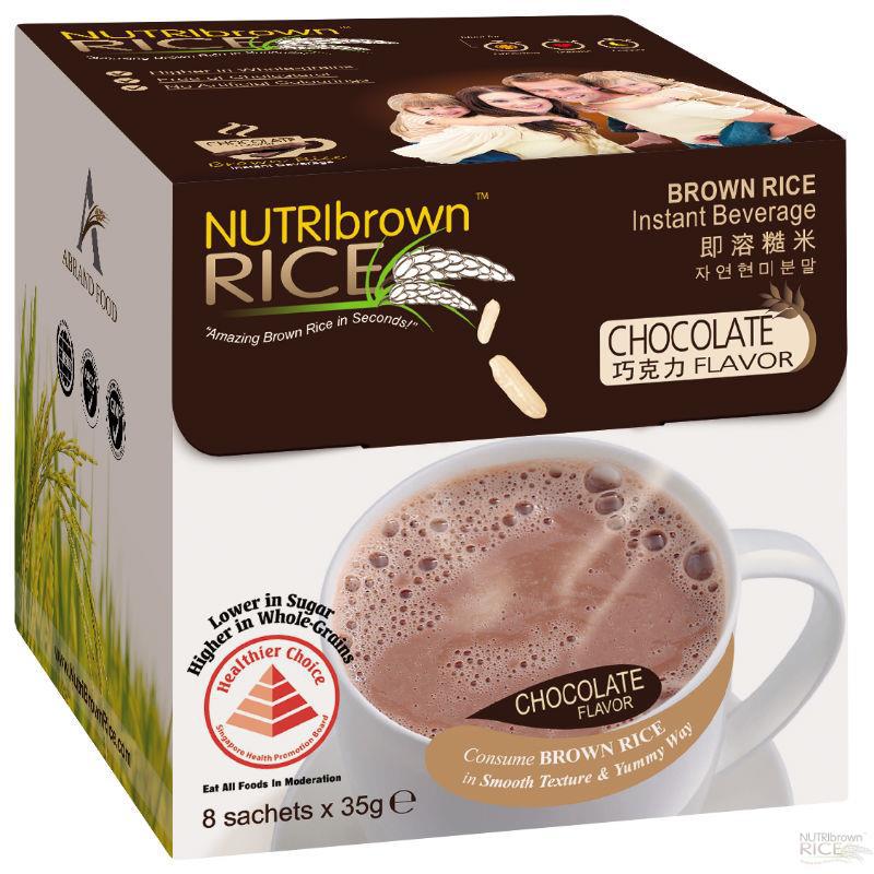 NUTRIbrownRIC糙米即溶饮品 巧克力口味 8包装