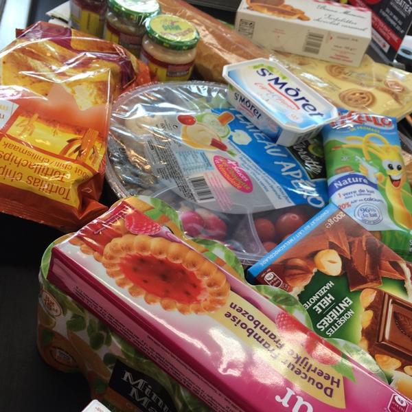 Photo taken at Carrefour by Hadeel A. on 8/15/2014