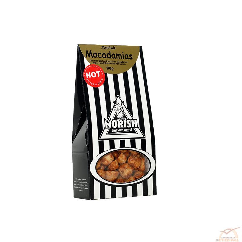 Morish Nuts果仁先生 辣味夏威夷果 80g 两件包邮