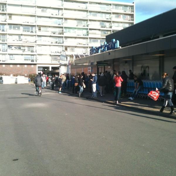 Photo taken at Albert Heijn by Timo B. on 3/11/2012