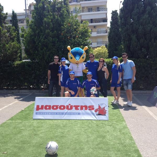 Photo taken at Grand Μασούτης by Savvas A. on 6/14/2014