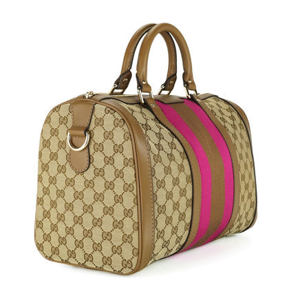 正品 GUCCI 古驰女士时尚条纹拼色印花手提单肩包 247205-FWCZG 正品 GUCCI 古驰女士时尚条纹拼色印花手提单肩包 247205-FWCZG